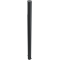 Dekorativ puller | st�lr�r � 89 mm | med flad top | fastmonteret, til indst�bning i beton med jordanker, total l�ngde ca. 1300 mm | uden �je